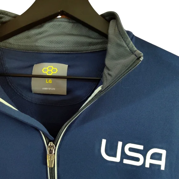 A Way of Life USA pullover size large men's - Picture 3 of 8